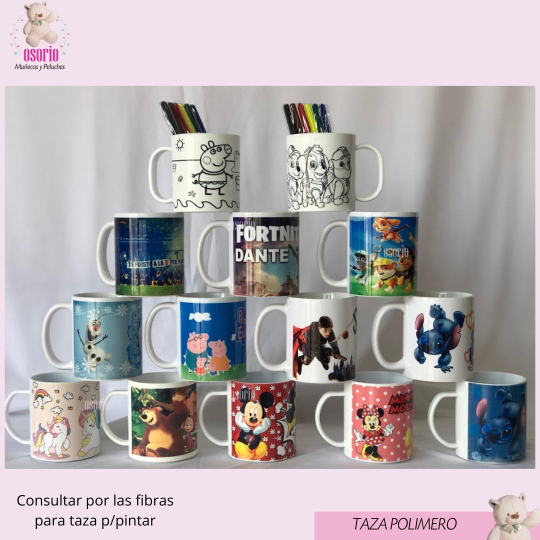 TAZAS DE POLIMERO