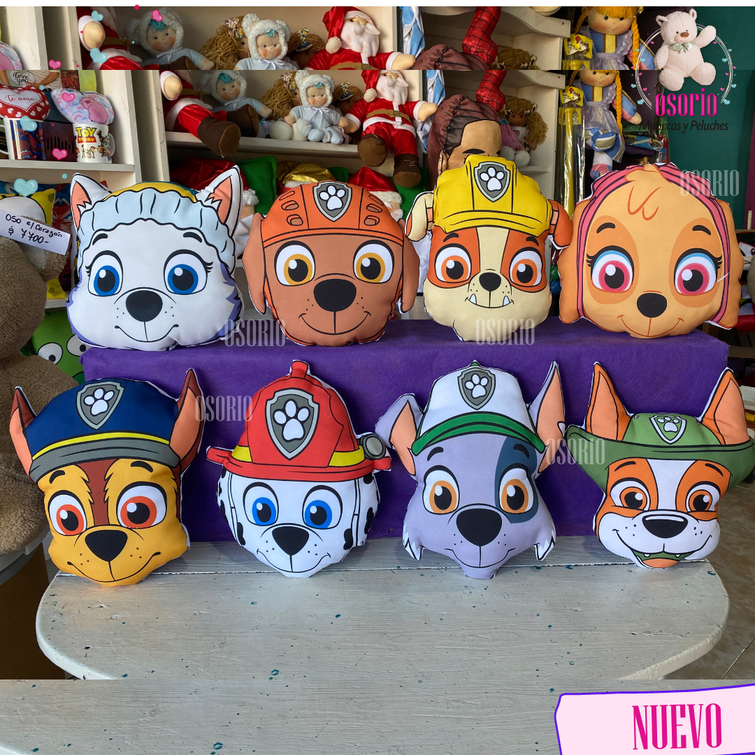 ALMOHADONES PATRULLA CANINA 