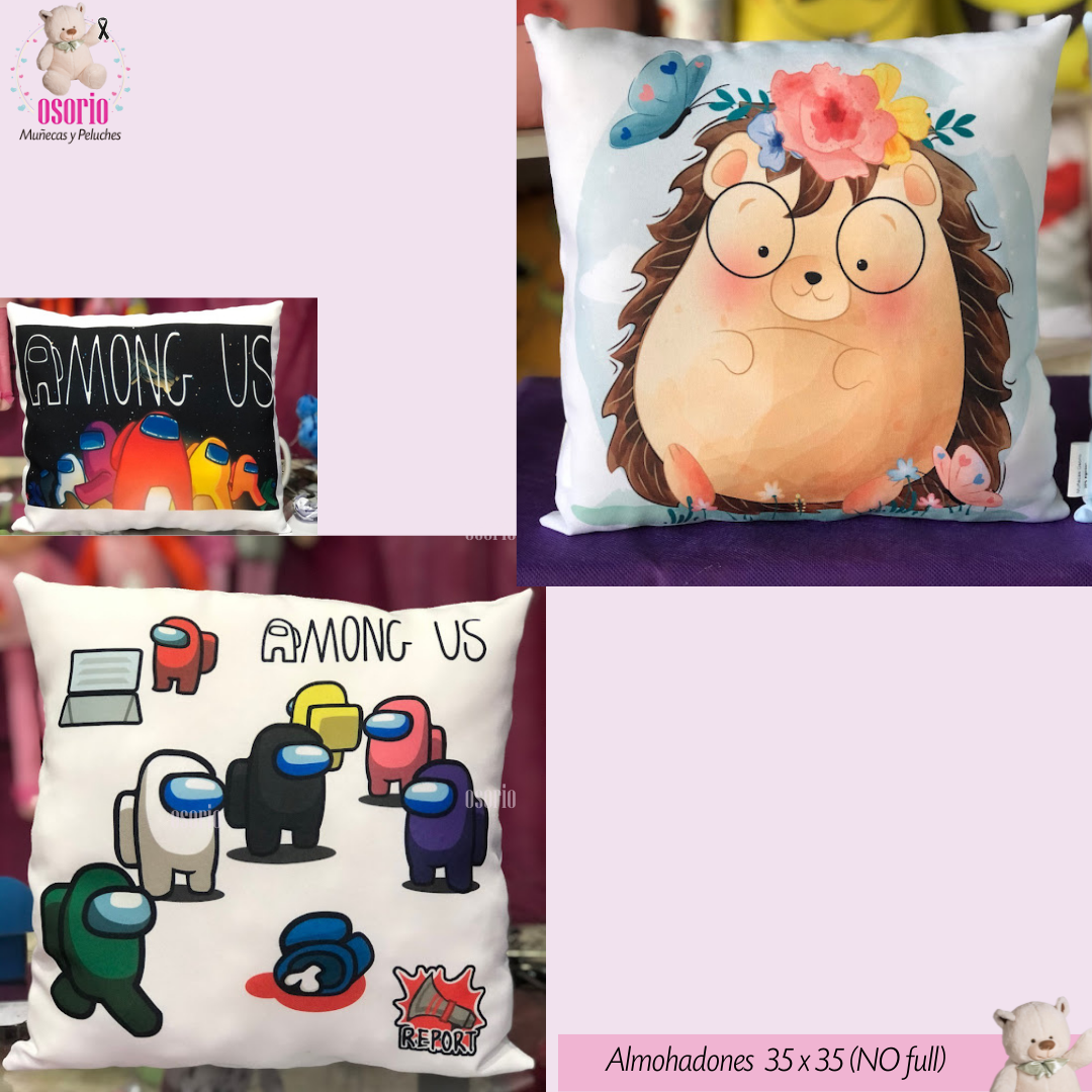 ALMOHADON 35 X 35 NO FULL