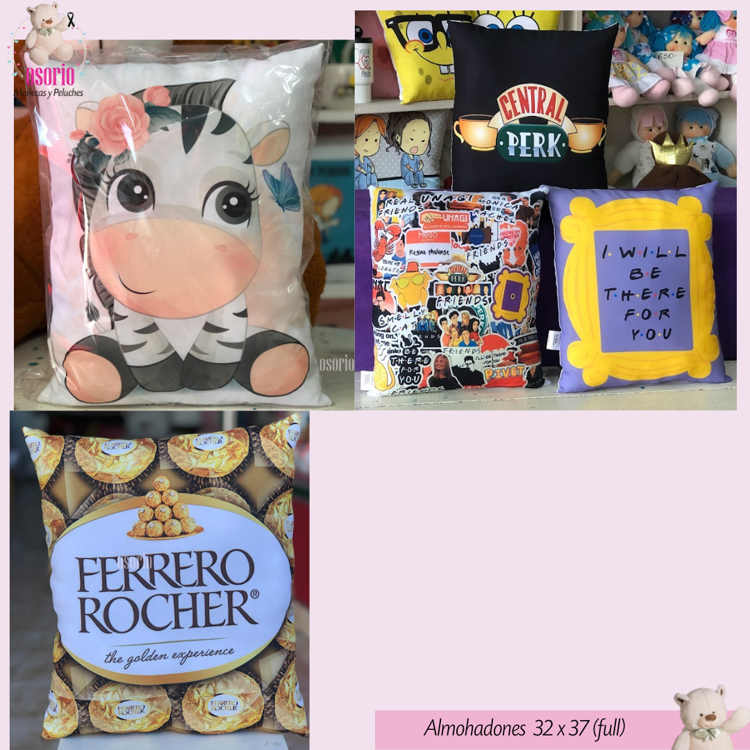 ALMOHADON 32 X 32 CM APROX